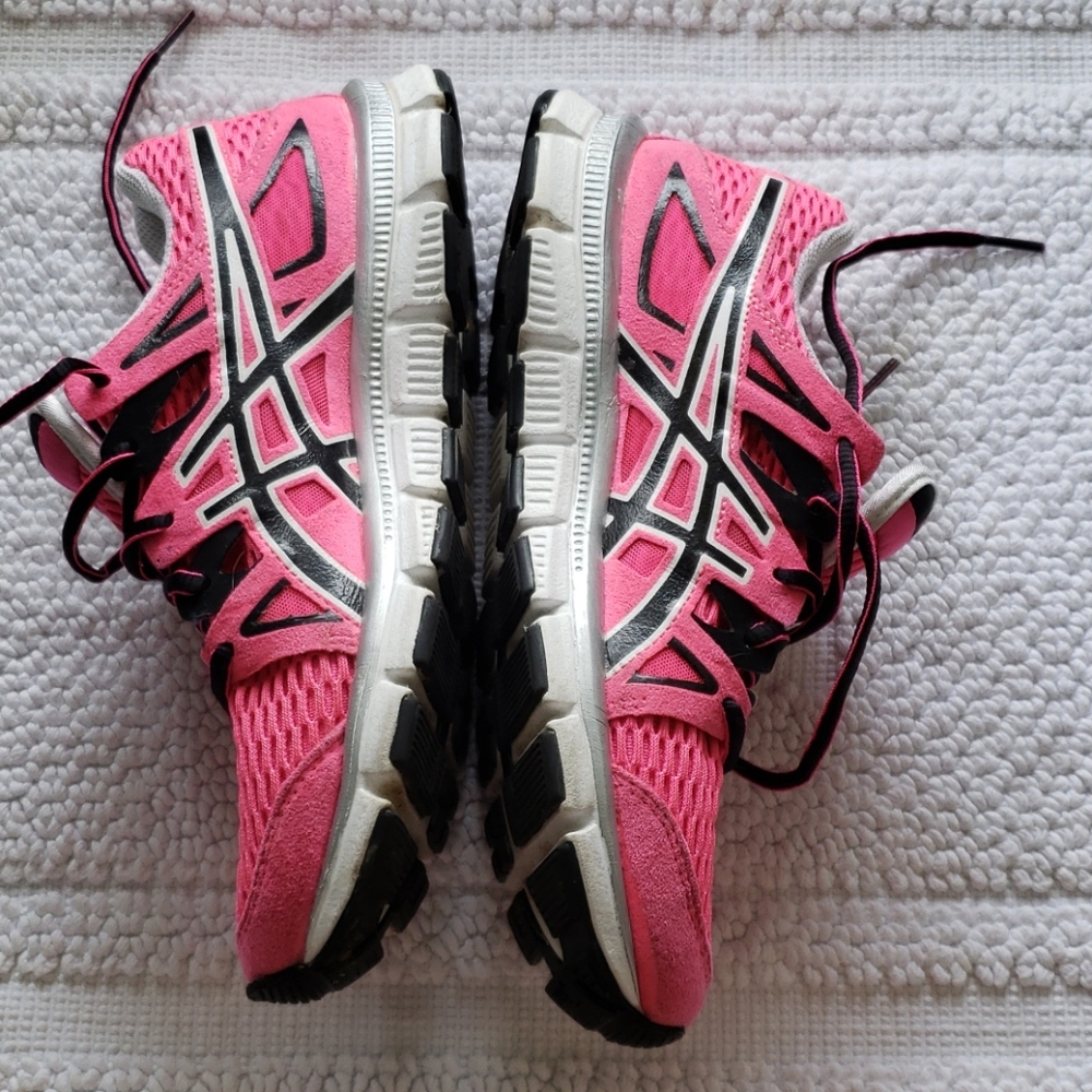 ASICS Gel Blurr33 Athletic ShoesSize 6.5 Pink Black - Picture 6 of 9